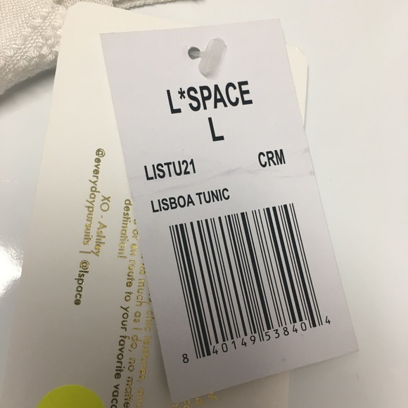 NWT L*Space Lisboa Tunic Midi Maxi Cover Up Dress READ - Picture 8 of 15